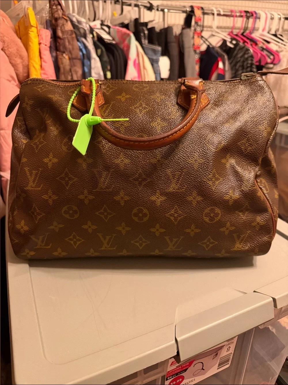 Vintage LV Monogram speedy 30 Canvas